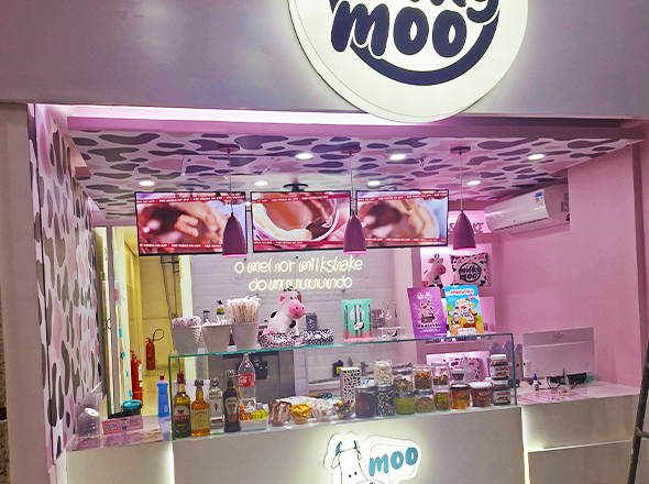 Report Engenharia Arquitetura Conformidade com padrões do shopping em São Paulo Milky Moo Brisamar São Vicente 3