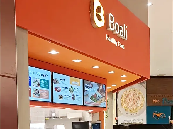 Report Engenharia Arquitetura Projetos Lojas Quiosques construções rápidas, seguindo normas rígidas de segurança e horários restritos Boali healthy food 2