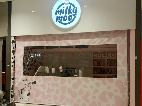 Report Engenharia Arquitetura Projetos Lojas Quiosques para Shopping e ambientes comerciais Milk Moo Shopping SP market 3